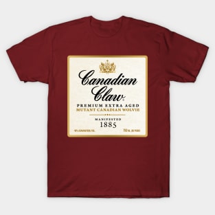 Canadian Claw Wolverine Whiskey T-Shirt